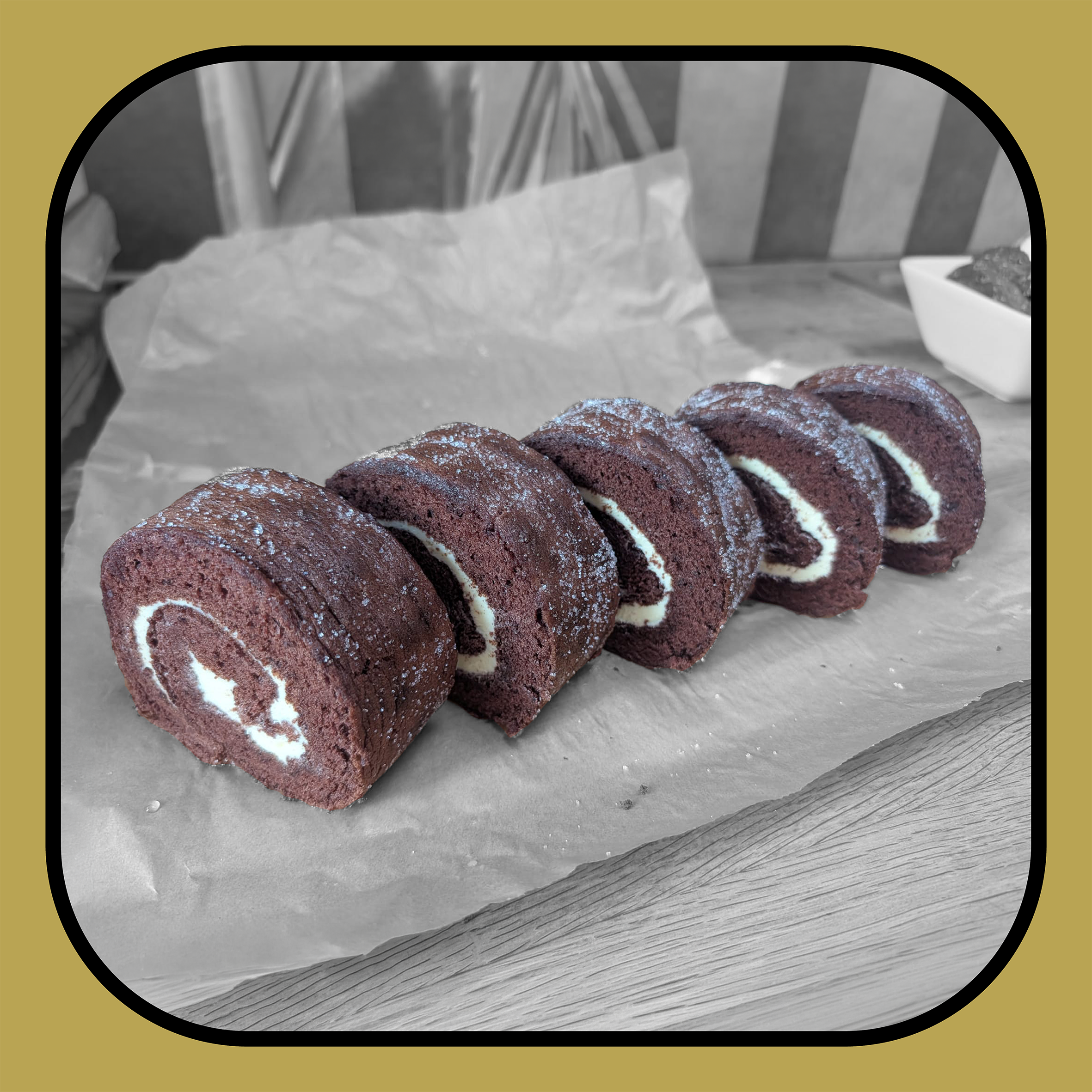 Cocoa Swiss Roll